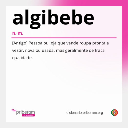 Significado de algibebe