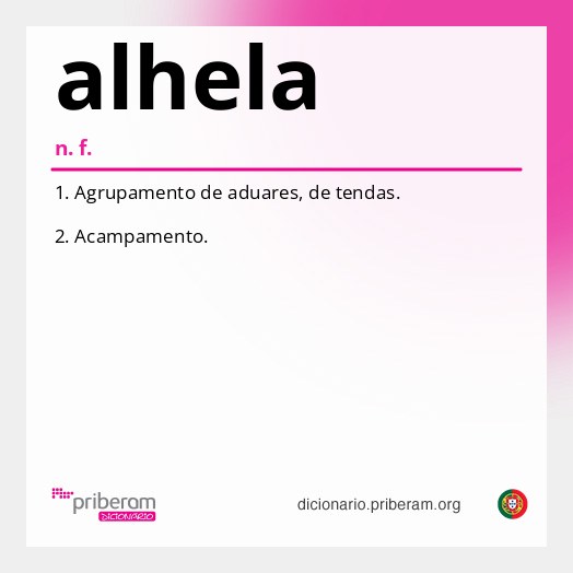 Significado de alhela