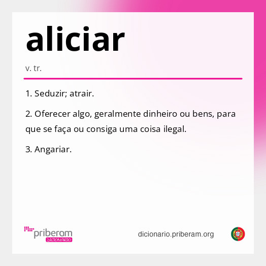 Significado de aliciar