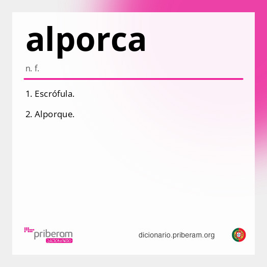 Significado de alporca