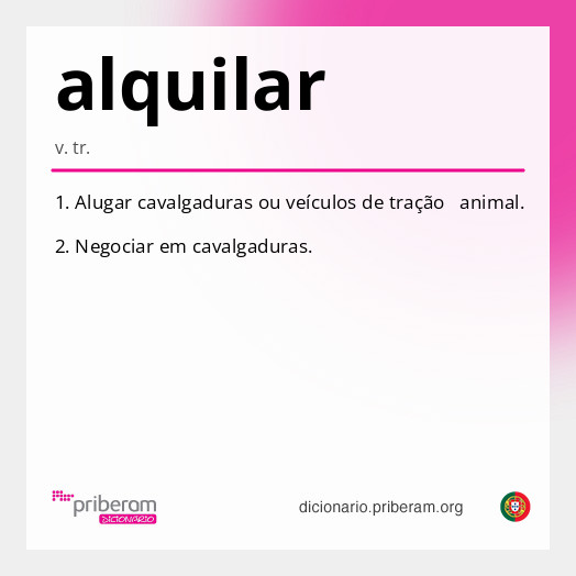 Significado de alquilar