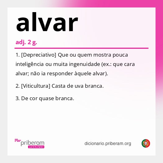Significado de alvar