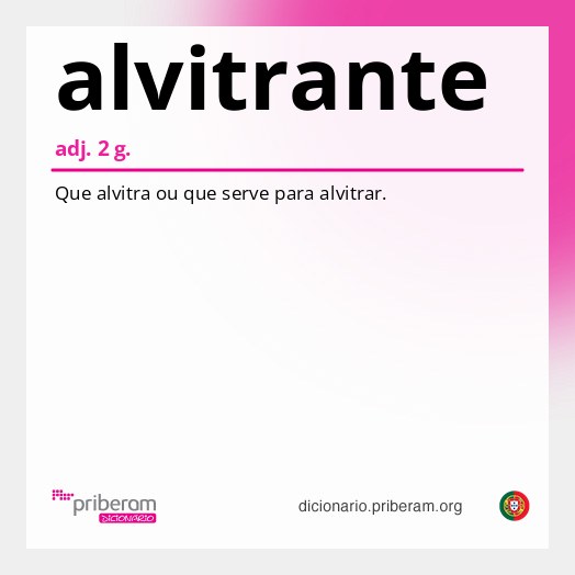 Significado de alvitrante