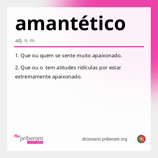 Significado de amantético