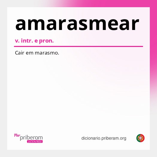 Significado de amarasmear