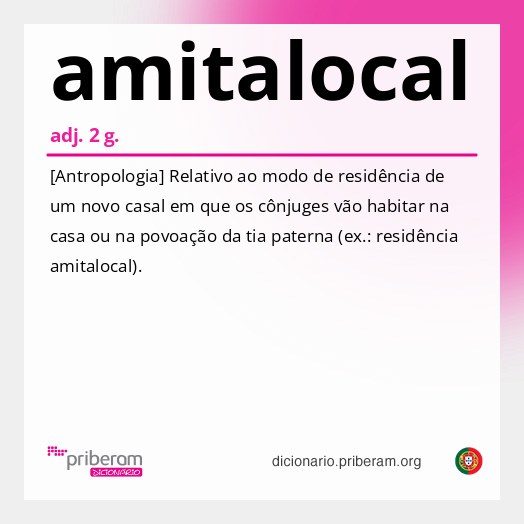 Significado de amitalocal