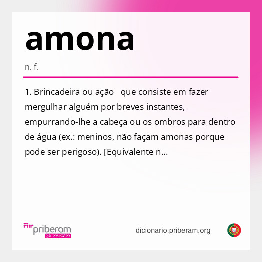 Significado de amona