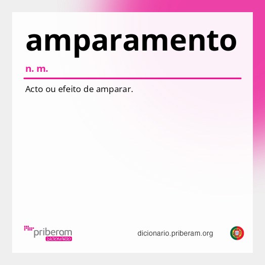 Significado de amparamento