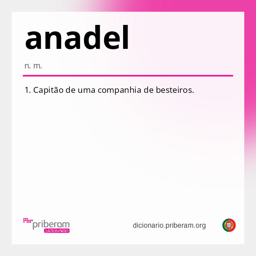 Significado de anadel