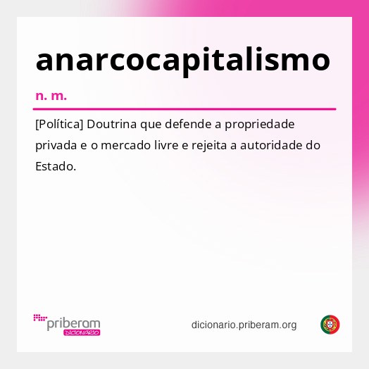 Significado de anarcocapitalismo