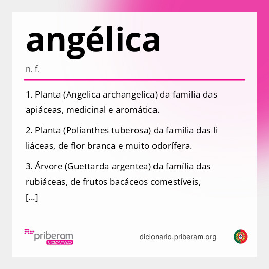 Significado de angélica