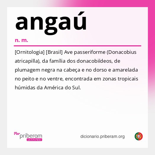 Significado de angaú
