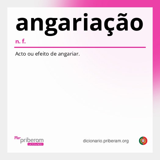 Significado de angariação
