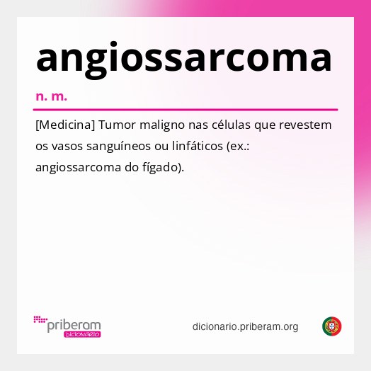 Significado de angiossarcoma