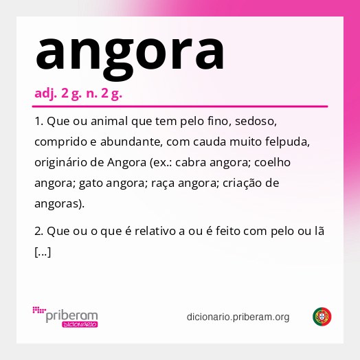 Significado de angora