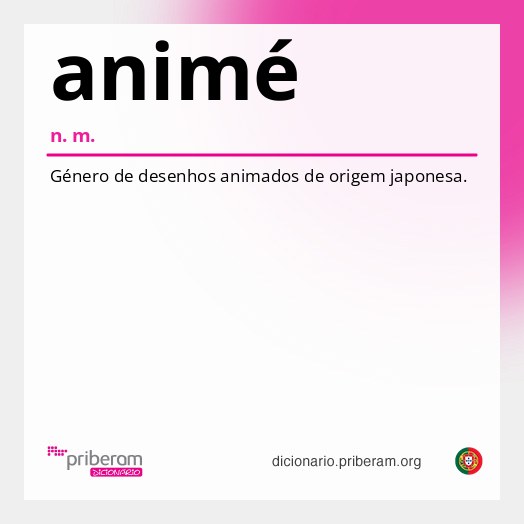 Significado de animé