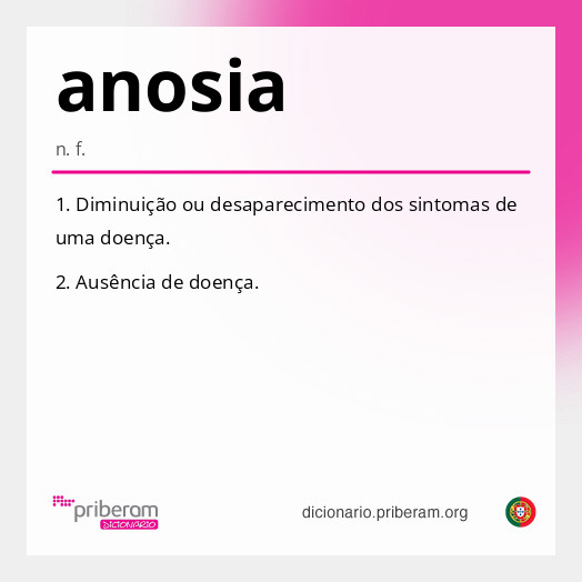 Significado de anosia
