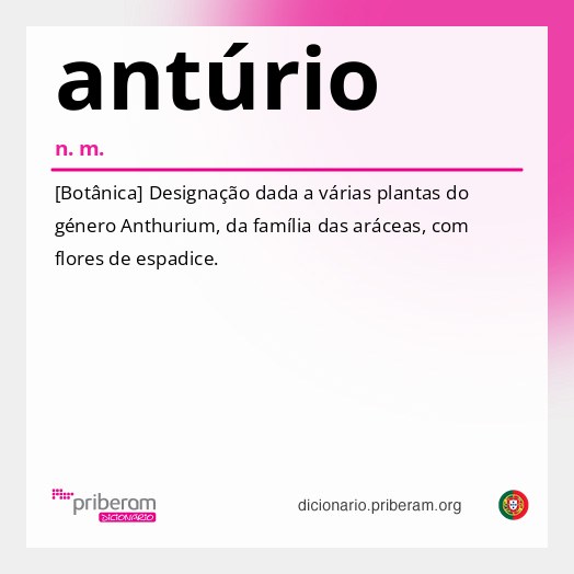 Significado de antúrio