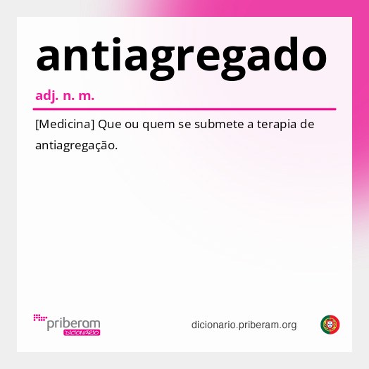 Significado de antiagregado