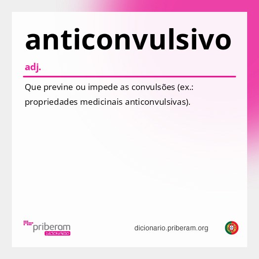 Significado de anticonvulsivo