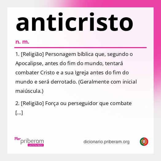 Significado de anticristo