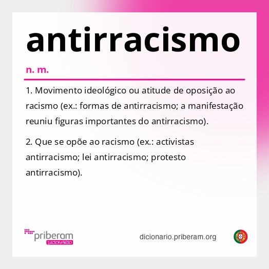 Significado de antirracismo