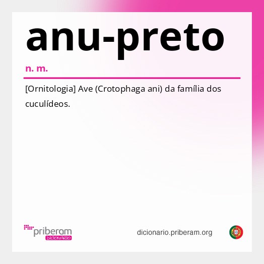 Significado de anu-preto