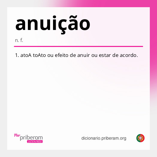 Significado de anuição