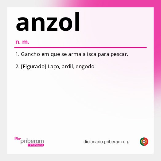 Significado de anzol