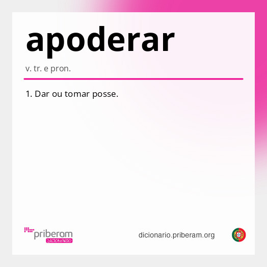 Significado de apoderar