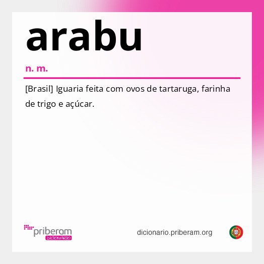 Significado de arabu