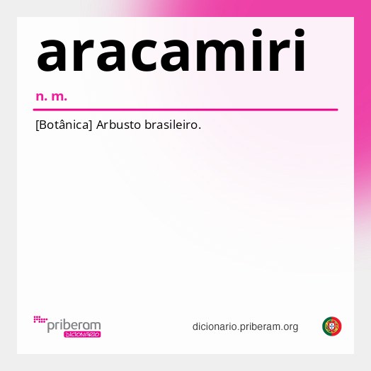 Significado de aracamiri
