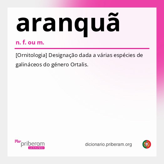 Significado de aranquã