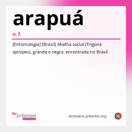 Significado de arapuá