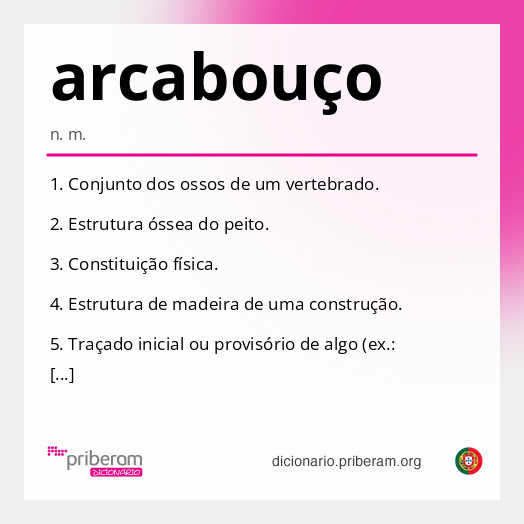 Significado de arcabouço