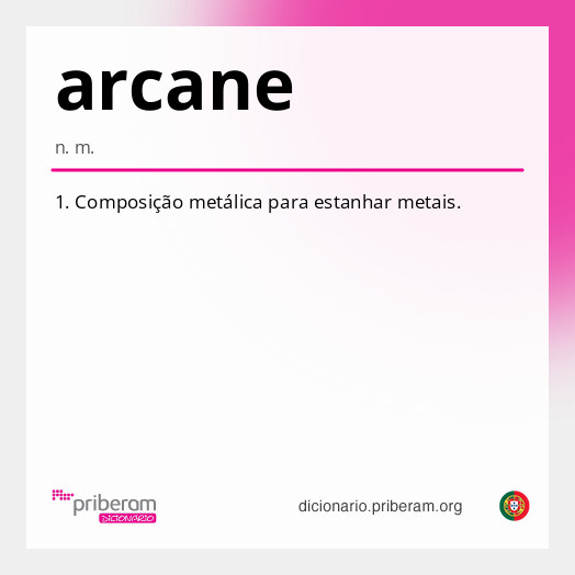 Significado de arcane