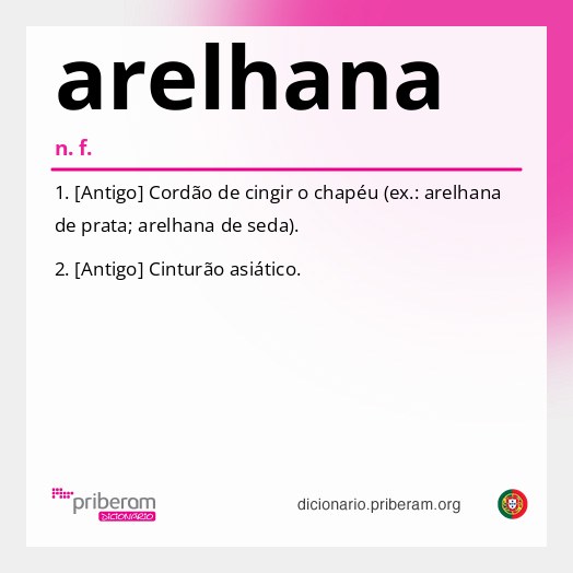 Significado de arelhana