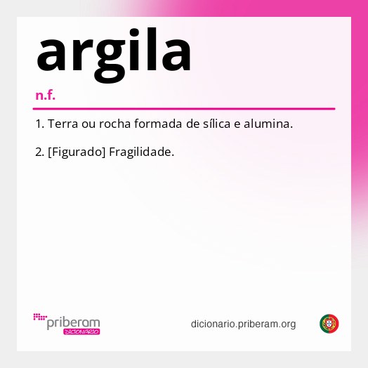 Significado de argila