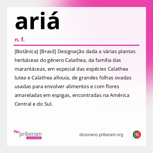 Significado de ariá
