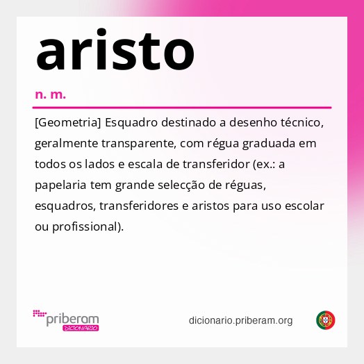 Significado de aristo