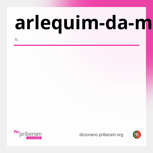 Significado de arlequim-da-mata