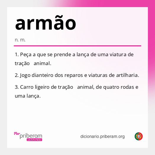 Significado de armão