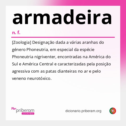 Significado de armadeira