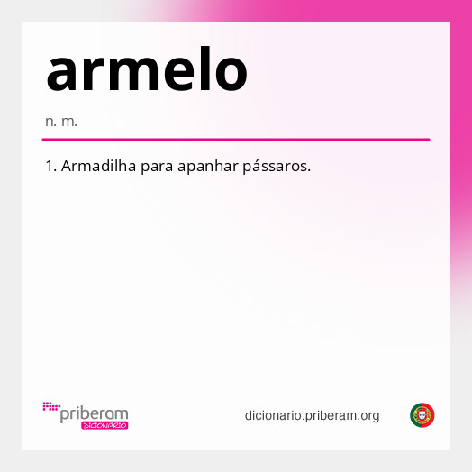 Significado de armelo