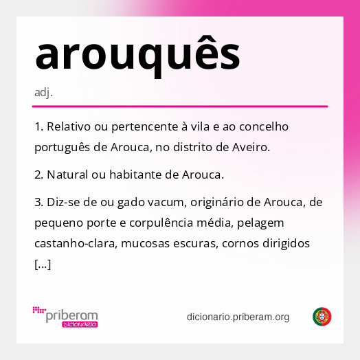 Significado de arouquês