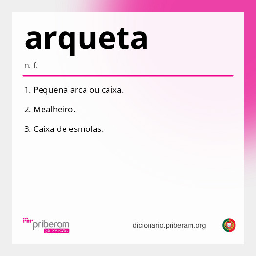 Significado de arqueta