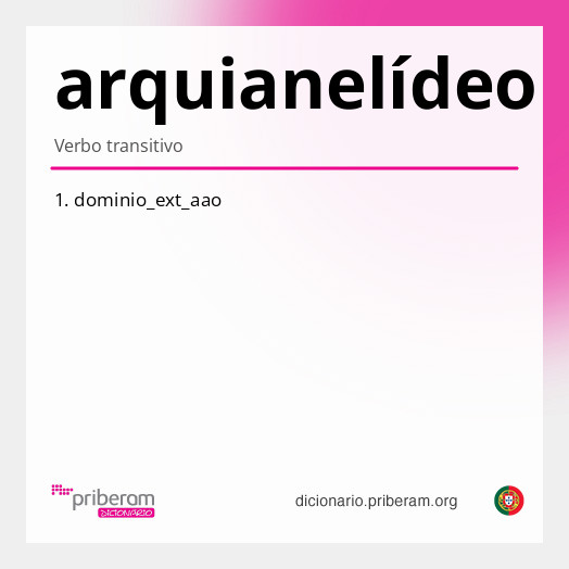 Significado de arquianelídeo
