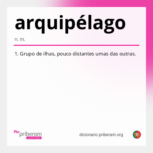 Significado de arquipélago