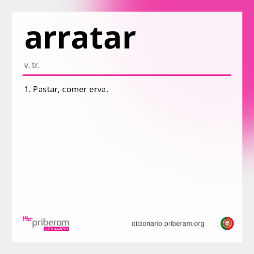 Significado de arratar