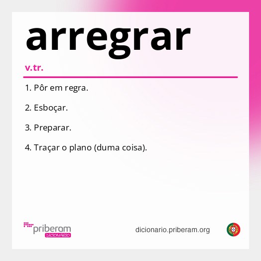 Significado de arregrar